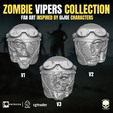 11.png Viper Zombie Collection fan art inspired by GI Joe Characters