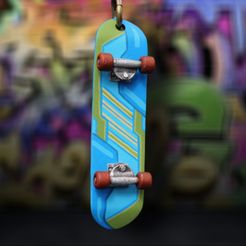 Picsart_23-09-28_10-22-26-909.jpg Datei STL SKATEBOARD kEY CHAIN KEY RING・Design für 3D-Drucker zum herunterladen