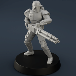 My-project-1-2023-03-21T002630.836.png STL file STAR WARS LEGION: Mandalorian Neo Crusader Heavy Gunner・Model to download and 3D print