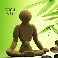 YOGA-N°1.jpg STL file Umen YOGA N°1・3D printable model to download
