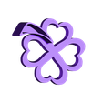 Stem_potted.stl Free STL file Love potted to a Four-leaf clover・3D print design to download
