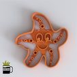 cults 2.jpg MERMAID AND FRIENDS FONDANT COOKIE CUTTER MODEL 3D PRINT