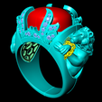 Nhan-than-thoai-447-03.png Mythischer Ring -Löwenring - Kriegerring - N447