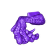 raptor_left_arm.stl Mundo Jurásico 2 Velociraptor VS Indoraptor