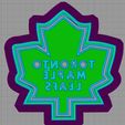 Leaf-Logo-CC-Preview-1.jpg 2 Piece Toronto Maple Leafs Logo Cookie Cutter