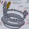 L3 Assy.JPG Free STL file Triple Axis Tourbillon・3D printable design to download
