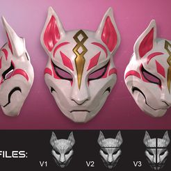 1.jpg Fichier 3D Dérive le masque à la fortnite・Objet imprimable en 3D à télécharger