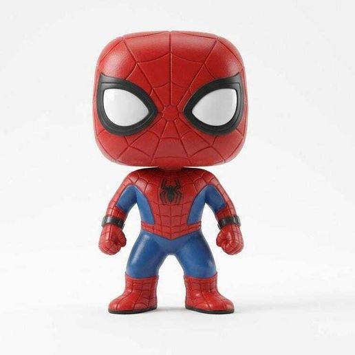 Spider-Man Funko-Style Figure – 3D Printable STL