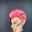Sukuna Final Form Head Mask (With Hair) - Jujutsu Kaisen Cosplay - Anime Netflix Series