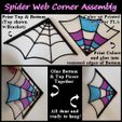SpiderWeb-Assembly.jpg Spider Web Corner Decoration for Window Doorway Halloween