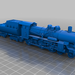 Screen Shot 2020-12-24 at 2.12.34 PM.png Datei STL Dampflokomotive DRG Klasse 38・Modell für 3D-Druck zum herunterladen