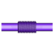 CD45İ50WSGK1_W.stl Worm Gear - Center D. 45 mm - Ratio  45 & 50 - Worm with Shaft