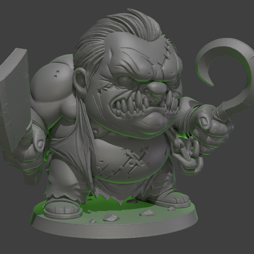🪝 Pudge - Dota 2 STL Figure - Solid Model, No Supports・ STL File for 3D ...