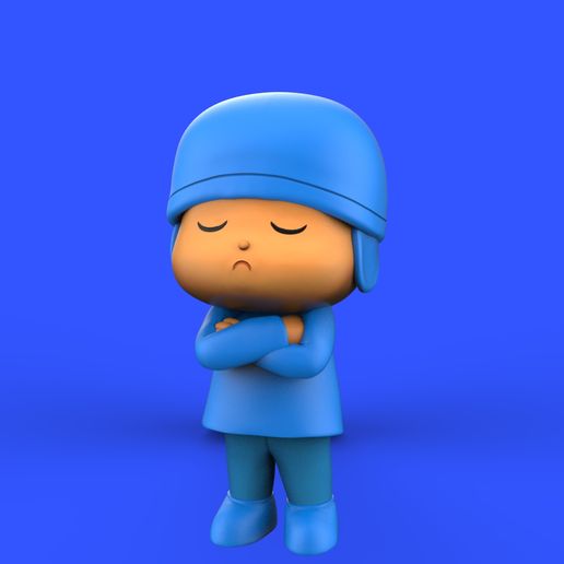 🦸 POCOYO・ STL File for 3D printing・Cults