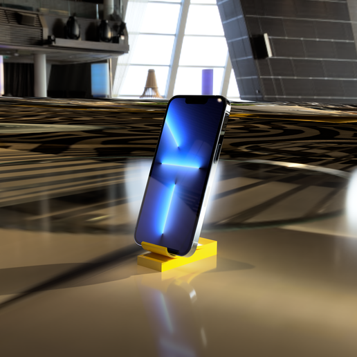 STICKEY-NOTE-STYLE-I-PHONE-2.png Sticky Note iPhone Stand – Fun and Functional 3D Printed Phone Holder