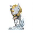 Left.png Cygnus Hyoga - Saint Seiya (Knights of the Zodiac) - Funko Pop Style - 3D Print STL