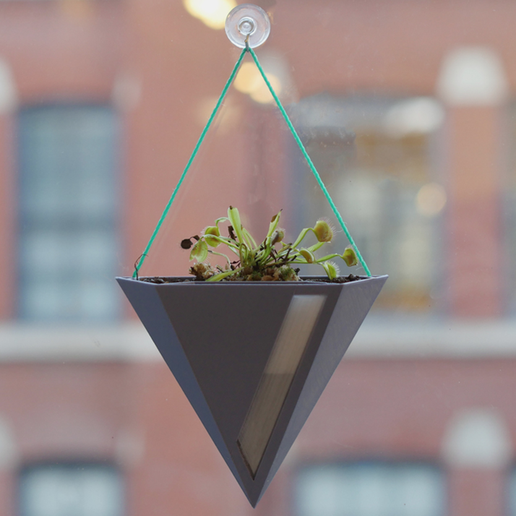 Fuze Hanging Planter 3D model