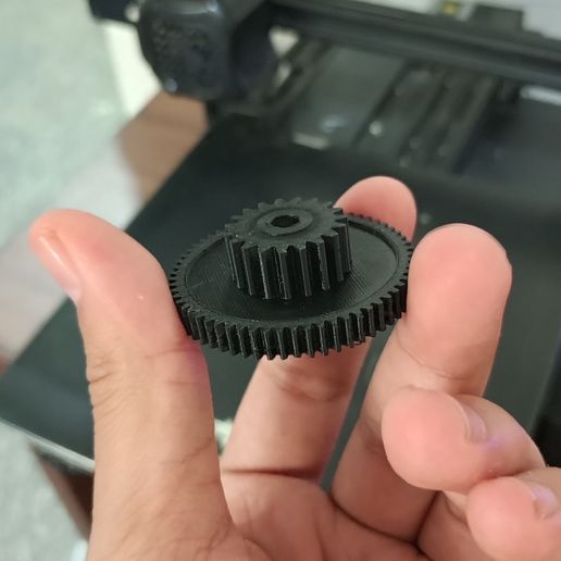 ⚙️ Intake manifold motor pinion - Renault dCi - 3D model önizlemesi