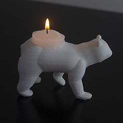 velaholder259.jpg Candle Holder MUMMYBEAR candles