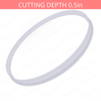 Round_7.25in-cookiecutter-only2.png Round Cookie Cutter 7.25in / 184.15mm