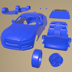a27_005.png Jaguar Xe 2020 PRINTABLE CAR IN SEPARATE PARTS