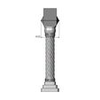 Twisted-ribbs-Double-sided-ornament-book-ends-Greek-key-pillar-Greek-Parthenon-relief-07.jpg Vintage pattern twistedrope Parthenon relief alter 3D print model