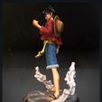 03luffy vertical03.jpg Luffy - One Piece for 3d print model