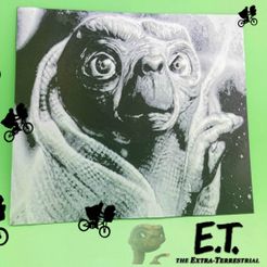 et.jpg Free STL file 3D drawing ET・3D printing template to download