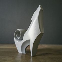 IMG_20200413_104725.jpg Free STL file Wolf - Inspired by Ohadelbazdesigns・3D printable model to download
