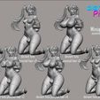 futa-slave-vampire-twins-miniature-ponytails-2.jpg FUTA Vampire Twins Shibari NSFW version with Miniatures COMBO PACK