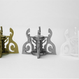 download-13.png Free STL file Glamping Tealight Holder・3D printer model to download
