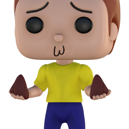 Rick Funko 3D model
