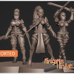 5.png STL file Assasins anime figurines・Model to download and 3D print