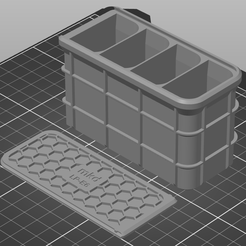 微信截图_20230920125912.png STL-Datei Multi-Slot-Batteriekasten zum Aufschieben für Canon LP-E6-Batterien・3D-Druckvorlage zum Herunterladen