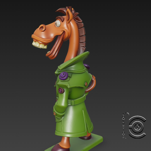 🦒 Awkward Giraffe Inspector・ STL File for 3D printing・Cults