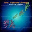 5.jpg Sora Keyblade Ultima From Kingdom Hearts - Fan Art 3D print model