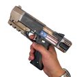 cyberpunk-dying-night-prop-replica-12.jpg Cyberpunk 2077 Dying Night Gun Replica Prop Pistol Weapon