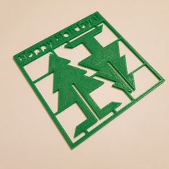 KakaoTalk_Photo_2017-12-19-23-25-59_50.jpeg Fichier STL Carte de Noël・Plan à imprimer en 3D à télécharger