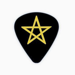 Screenshot-2023-07-20-at-5.19.31-PM.png Archivo STL Púa de guitarra Star・Design para impresora 3D para descargar