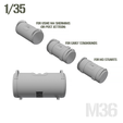 variantthumbnails.png 25 Gal Rubber Fuel Drums (Stuart, Staghound, PTO M4A3) 1/35