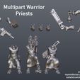 priest-poses.jpg Beastmen in Space! Multipart Warrior Priests