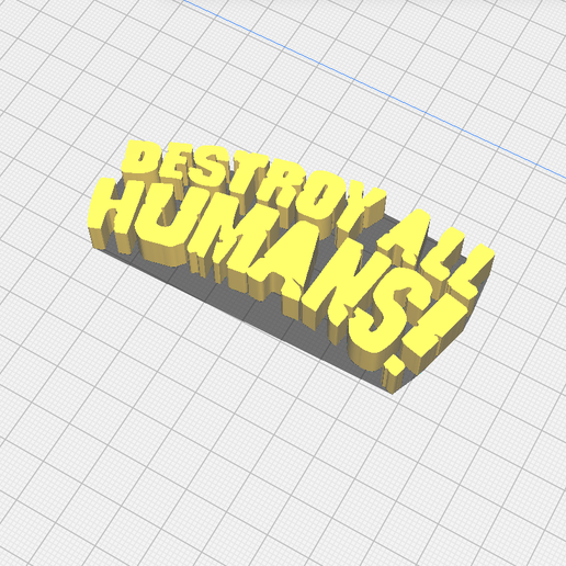 DESTROY ALL HUMANS Logo