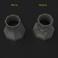 ISO.png 3D file Miniature Painting BRUSH CLEANING CUPS・3D print design to download, hpbotha