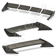 333.png Legendary BMW E46 M3 Hamann Competition Wing OEM 3D Printing Parts Set by BGGT Maker