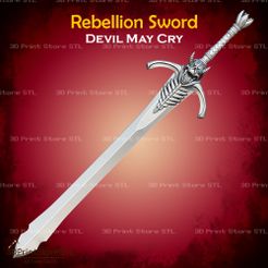 1.jpg Rebellion Sword From Devil May Cry - Fan Art 3D print model