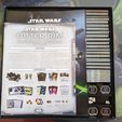 OVERVIEW COMPONENTS Star Wars Outer Rim W/ Unfinished Business Expansion Board Game Box Insert Organizer