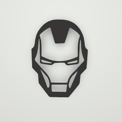 IronMan-WallArt.png STL-Datei IronMan Wandkunst・3D-Drucker-Vorlage zum herunterladen