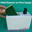 dispenser-y-porta-esponja-4.jpg Dispenser Mold with Sponge Holder