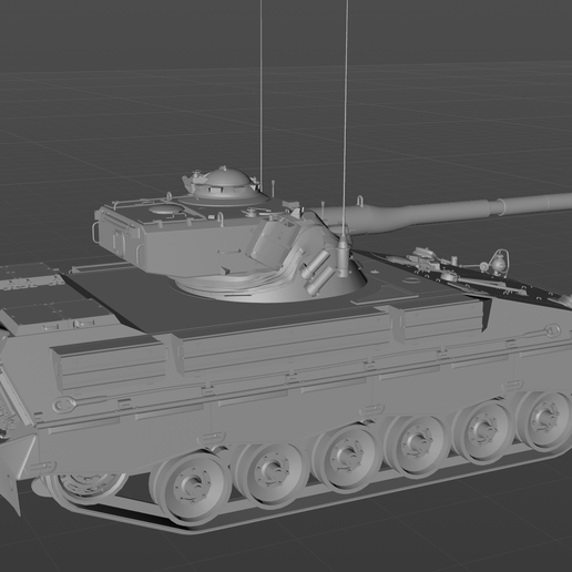 🪖 Deutsch-Französischer Panzer DF105 3D Modell Material (1)・ OBJ Datei ...