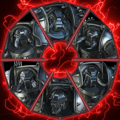 0.png 3D file Dark heavy armor team・3D printer model to download
